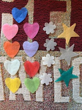 Rare Taylor Swift Confetti Lover Hearts Snowflakes Stars folklore evermore